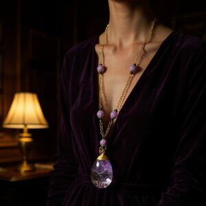 Amethyst Necklace